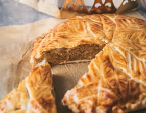 Galette des rois orange cannelle et gingembre