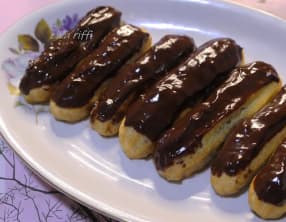 Eclairs au chocolat faciles