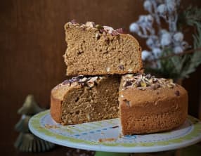 Moelleux pistaches et noisettes au bon goût de citron vert