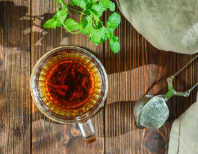 Thé à la menthe marocain