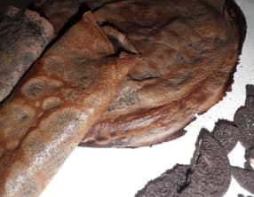 Crêpes aux Oreo