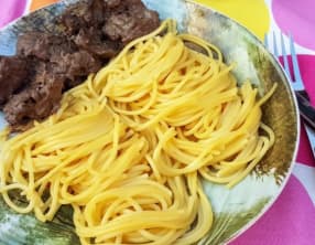 Ragoût de foie de poulet à l'armagnac