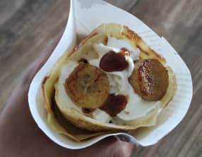 Crêpes banoffee