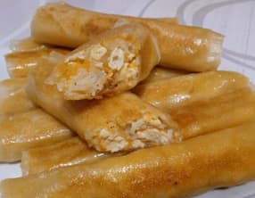 Les cigares au poulet