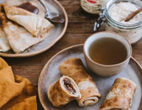 Crêpes à la farine de châtaignes