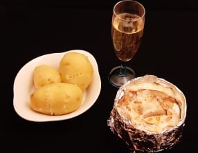 Champagne au mont d'or