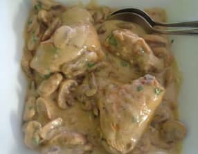 Fricassée de poulet