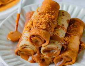 Pâte à crêpes tout spéculoos sans repos