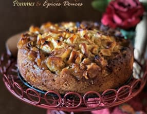 Gâteau aux pommes et épices douces