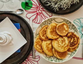 Blinis légers sans temps de repos