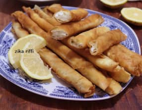 Bourek pommes de terre, ricotta et gruyère