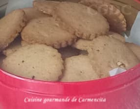 Petits biscuits sablés aux amandes