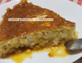 Gâteau de riz au caramel