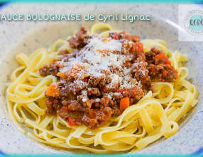 Sauce Bolognaise de Cyril Lignac
