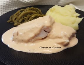 Cabillaud sauce coco pimentée