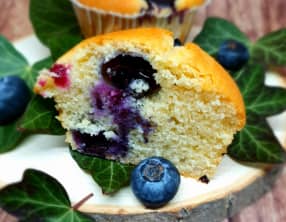 Muffins aux myrtilles