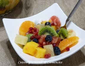 Salade de fruits au Limoncello