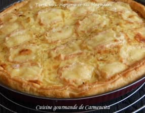 Tarte aux oignons et au Maroilles