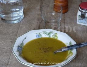 Potage de légumes frais et secs
