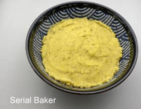 Purée de lentilles jaunes au vin blanc