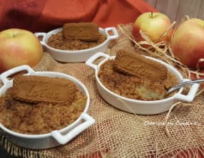 Crumble pomme Spéculoos