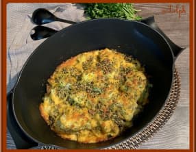 Gratin de chou-fleur à la moutarde