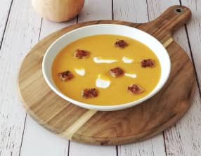 Soupe de butternut crémeuse