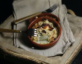 Crumble d'endives au chèvre