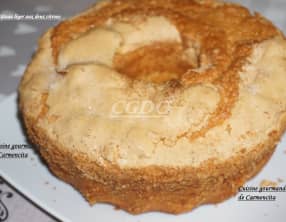 Gâteau léger aux deux citrons