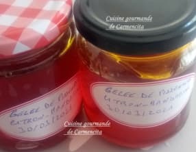 Cramaillotte de fleurs de pissenlits au citron et mandarine