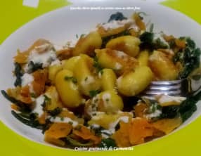 Gnocchis de chèvre à poêler