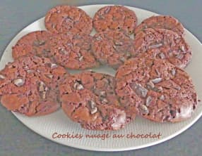 Cookies nuage au chocolat