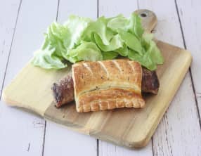 Saucisse de Toulouse en croûte