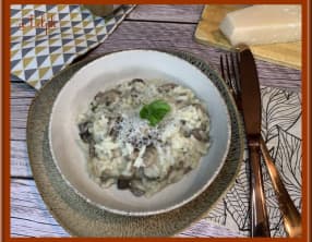 Risotto aux champignons au Thermomix
