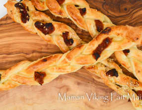 Tresse à la tomate séchée