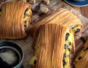 Les pains suisses striés