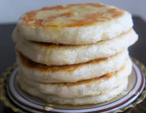 Galettes levées au miel