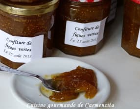 Confiture de figues vertes