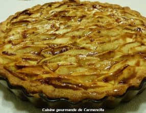 Tarte fondante aux pommes