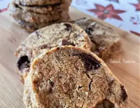 Sablés au café et chocolat