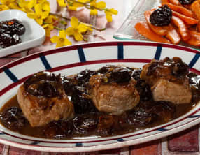 Filet mignon de porc aux pruneaux