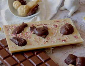Faire ses chocolats de Pâques sans gluten, sans lait, sans oeufs