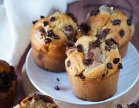 Muffins Poire Chocolat