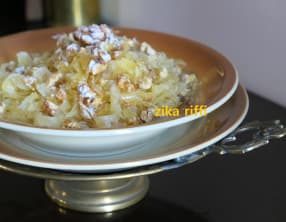 Feuilleté au miel et aux noix