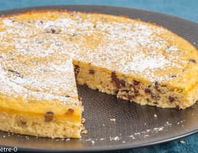 Gâteau hyper protéiné au citron et chocolat