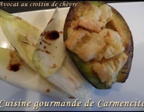 Avocat au crottin de chèvre