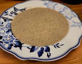 Crème de champignons