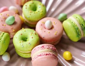 Macarons de Pâques au Caramel
