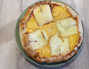 Tarte butternut et fromage