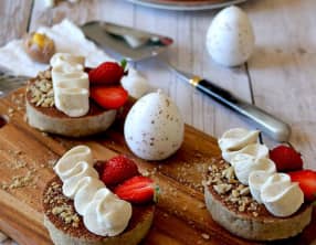 Tarte tout chocolat sans gluten